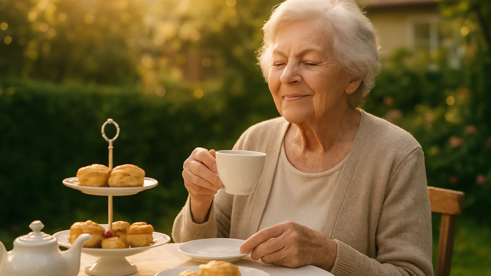 Person resting and finding peace during cancer treatment